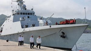 Insiden Gagalnya Kapal Perang Baru Korea Utara Picu Kemarahan Kim Jong Un